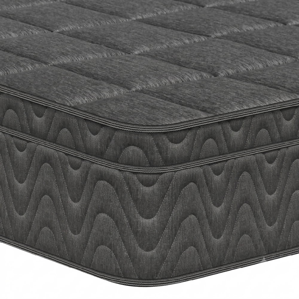 Colchón Orthopack Euro U Mohnblatt 120X190 Semidoble, Color Gris