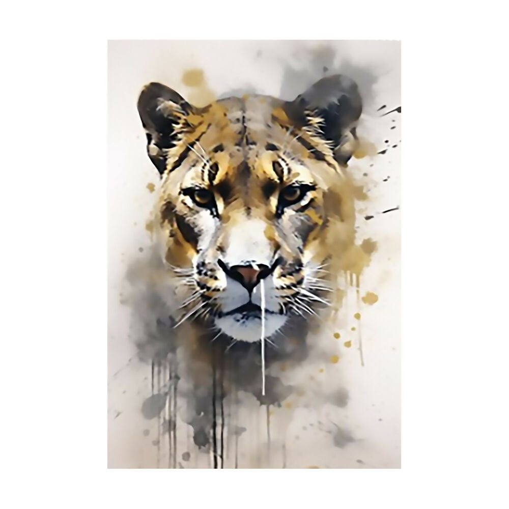 Cuadro Jaguar Grande 70 X 100 X 3 Cms