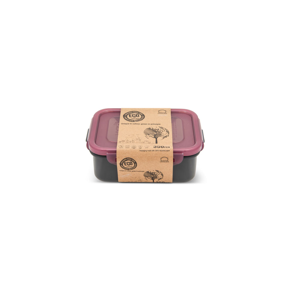Recipiente Rectangular Eco 350 Ml