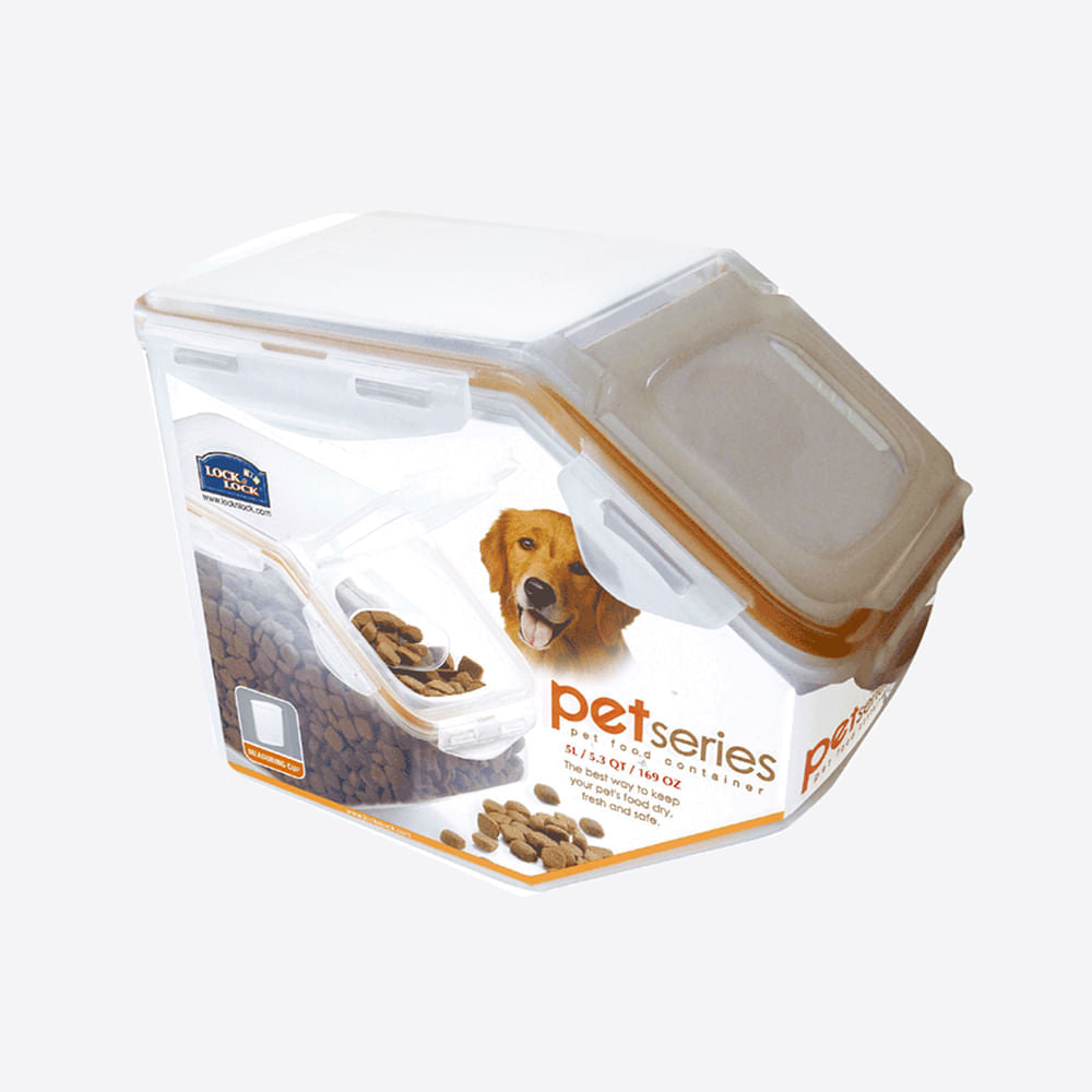 Recipiente Pet Series Con Medidor Y Subtapa 5L