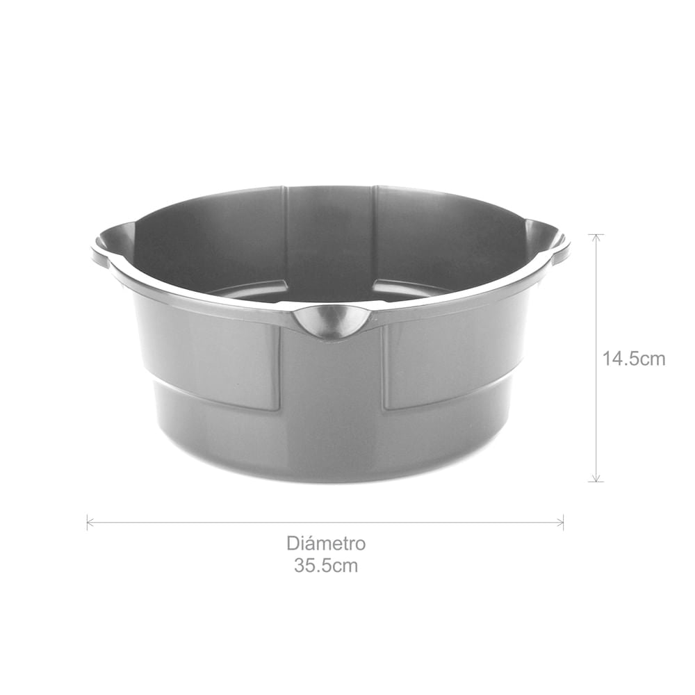 Ponchera 9L Gris