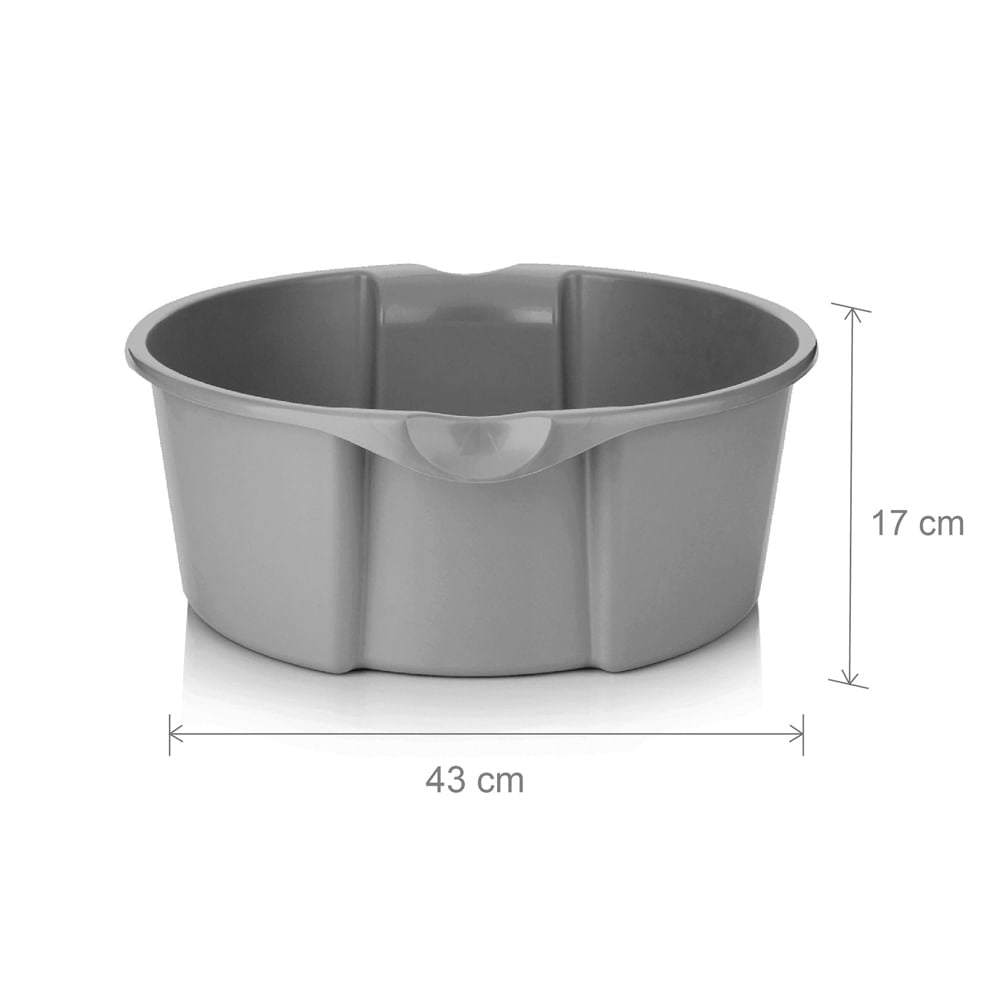 Ponchera 17L Gris