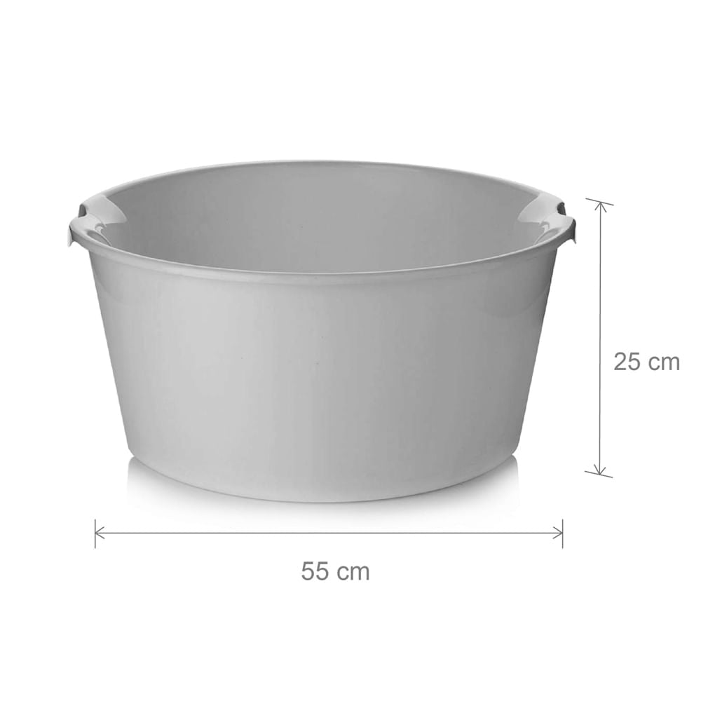 Ponchera 45L Gris
