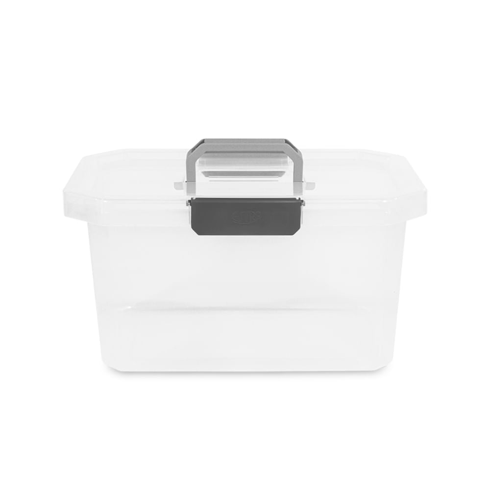 Caja Organizadora Estrabox con Manija 16L Natural