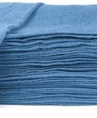 (100 unidades, 12 x 14 pulgadas, azul) Toallas de algodón para tienda, trapos