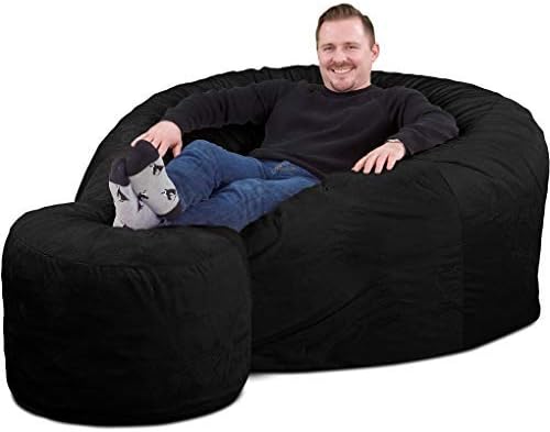 Ultimate Sack - Puf con taburete para pies en varios tamaños y colores Muebles...