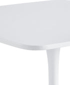 Mesa de comedor cuadrada de tulipán blanco de 31.5 pulgadas, mesa de cocina...