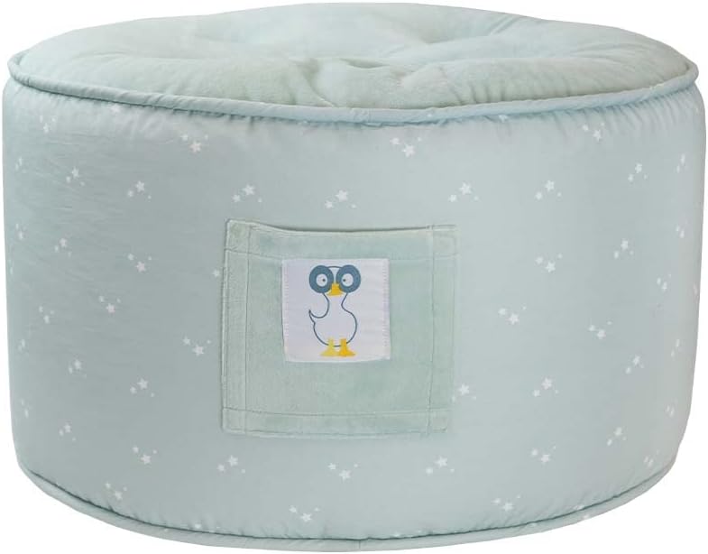 GooseWaddle Puf otomano suave y cómodo para niños pequeños para la sala de...