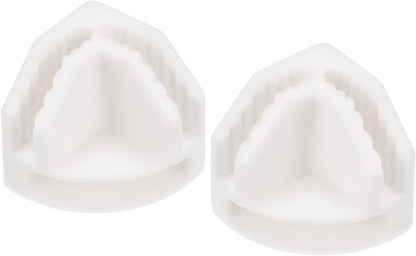 uxcell Conectores de cubo de alambre de plástico, clip de hebilla de rejilla de