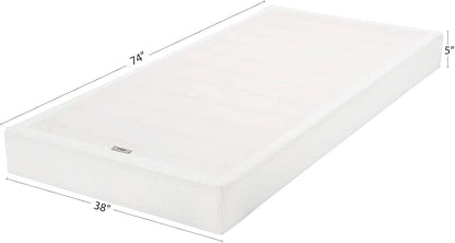 Tienda Basics Smart Box Base de cama con somier, base de colchón de 5 pulgadas,