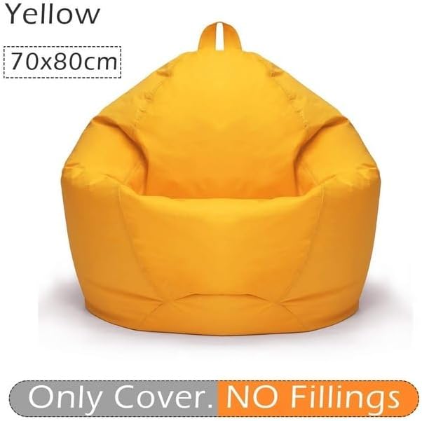 Lazy BeanBag Funda para sofá sin relleno, 420D, Oxford, impermeable, puf, puff