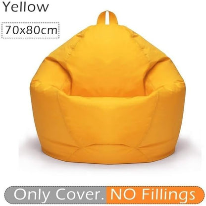 Lazy BeanBag Funda para sofá sin relleno, 420D, Oxford, impermeable, puf, puff