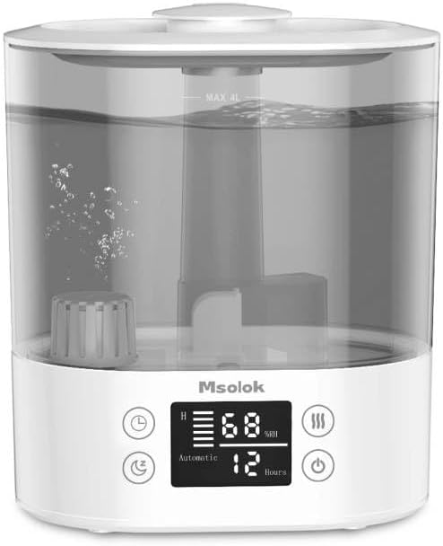 Humidificadores para dormitorio, hogar y bebé humidificadores de aire de niebla...