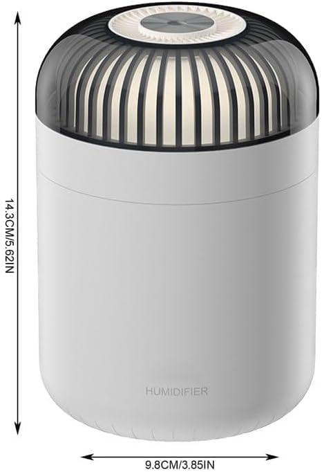Dreamzy Humidificadores para dormitorio, humidificador de luz nocturna portátil