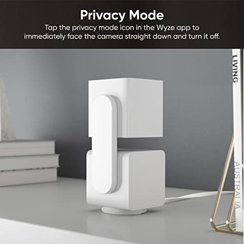 WYZE Cam Pan v3 IP65 1080P 360 PanTiltZoom Wi-Fi Cámara de seguridad...