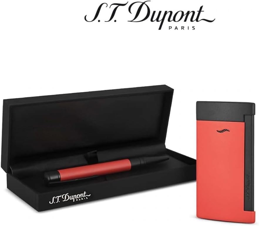 S.T. Dupont NegroRojo Mate Slim 7 027749