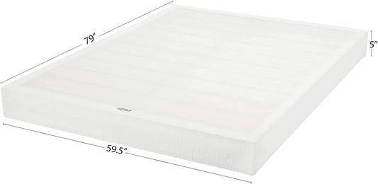 Tienda Basics Smart Box Base de cama con somier, base de colchón de 5 pulgadas,