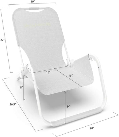 SUNFLOW Silla de playa - Silla plegable de viaje de alta calidad - Compacta,...