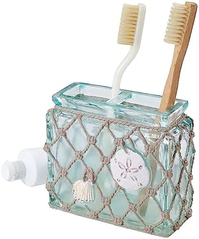 Linens Soporte para cepillo de dientes, accesorios de baño de resina,