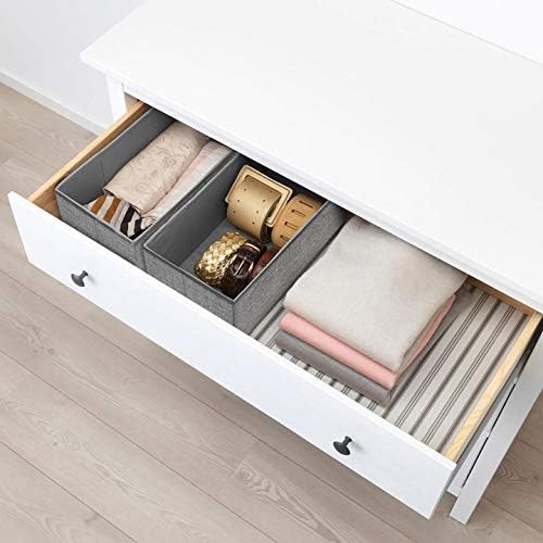 Criusia Organizador de cajones para ropa interior, juego de 6 organizadores
