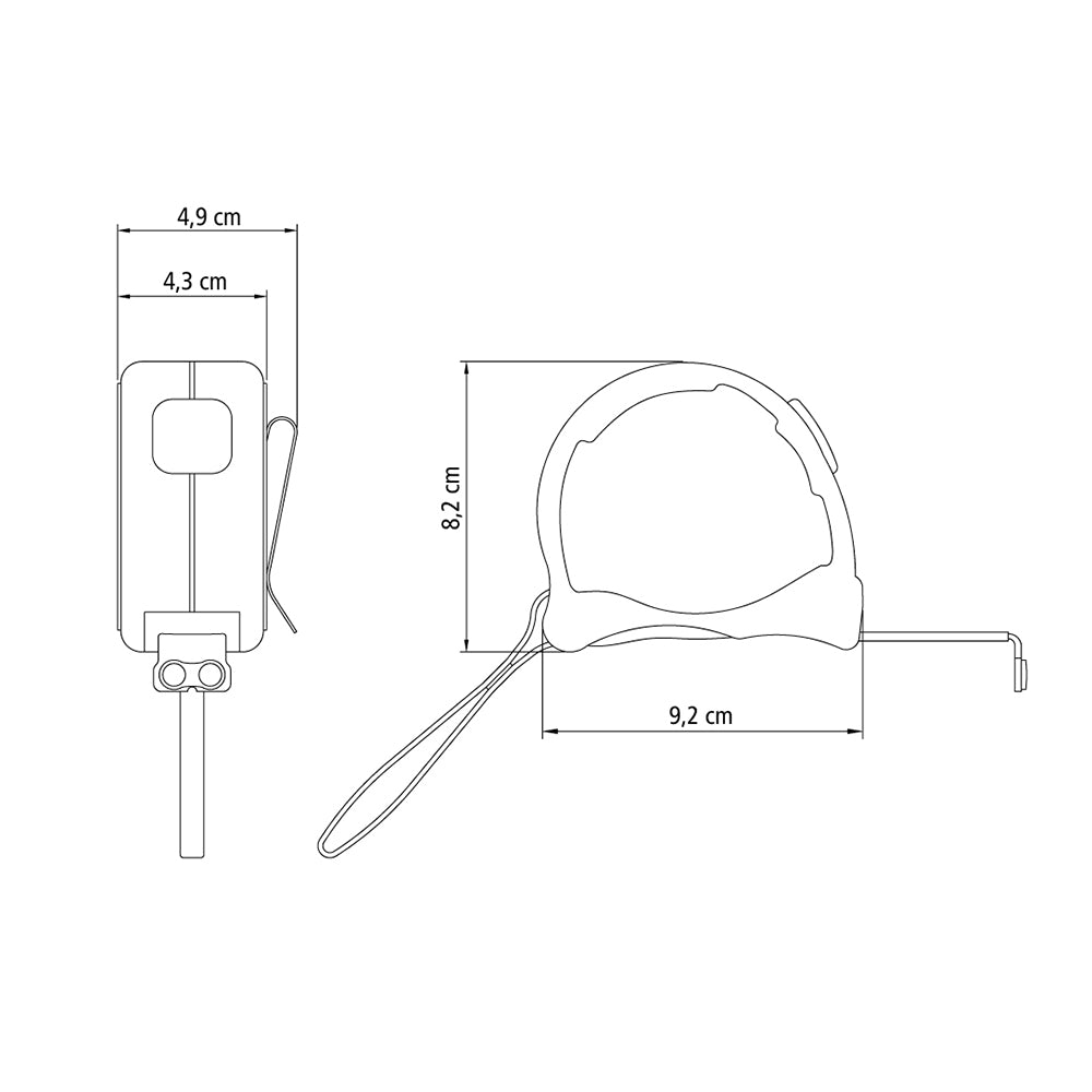 Cinta Metrica Profesional 7,5 Mt