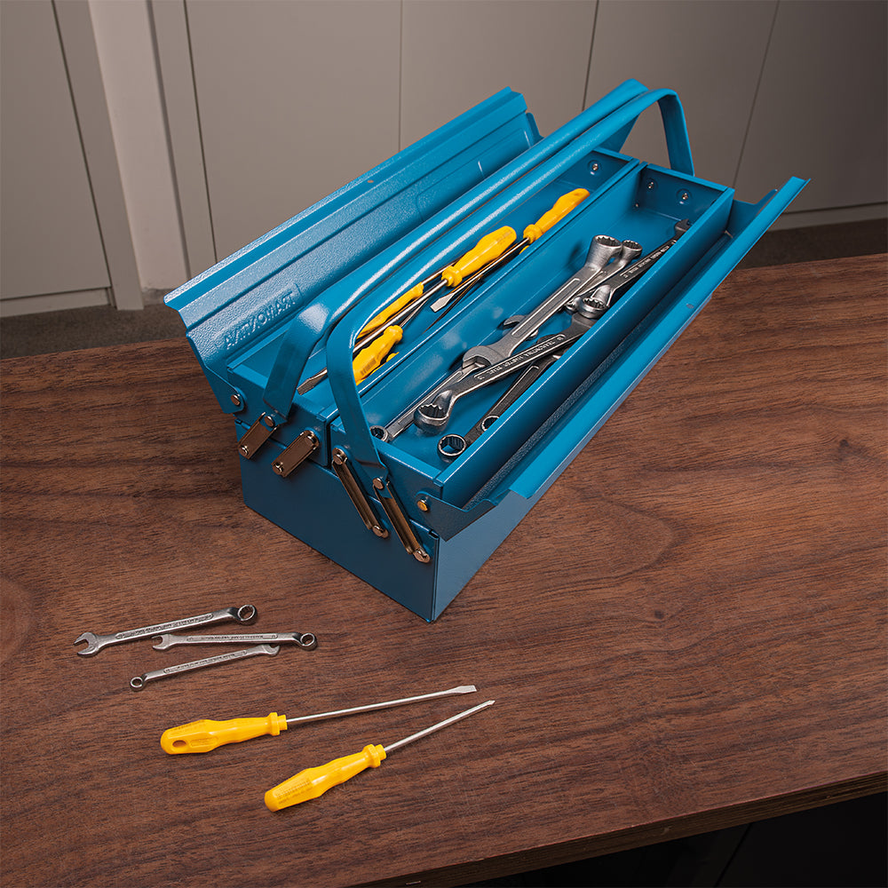 Caja Metalica De Herramientas 3 Cajones