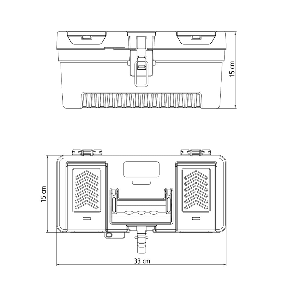 Caja Plastica Para Herramientas 13