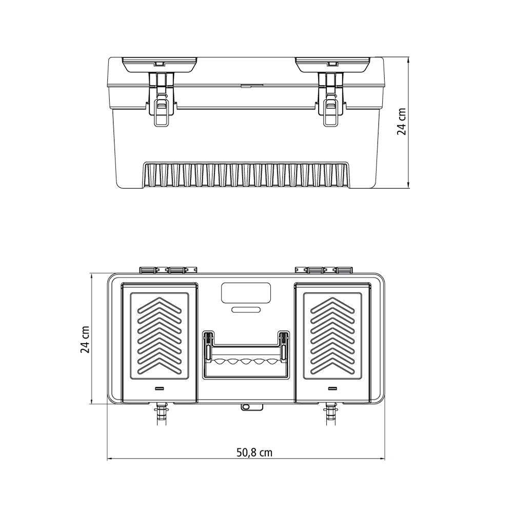 Caja Plastica Para Herramientas 20