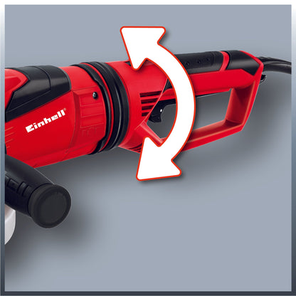Pulidora 9" 2.000 Watts 6500 Rpm Sistema Protección Antipolvo Interno Mango Intercambiable 3 Posiciones