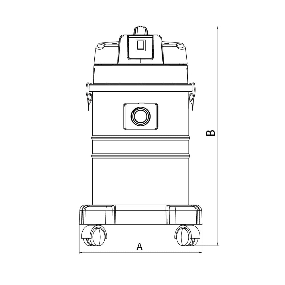 Aspiradora De Solidos Y Liquidos 127 V- 1400 W