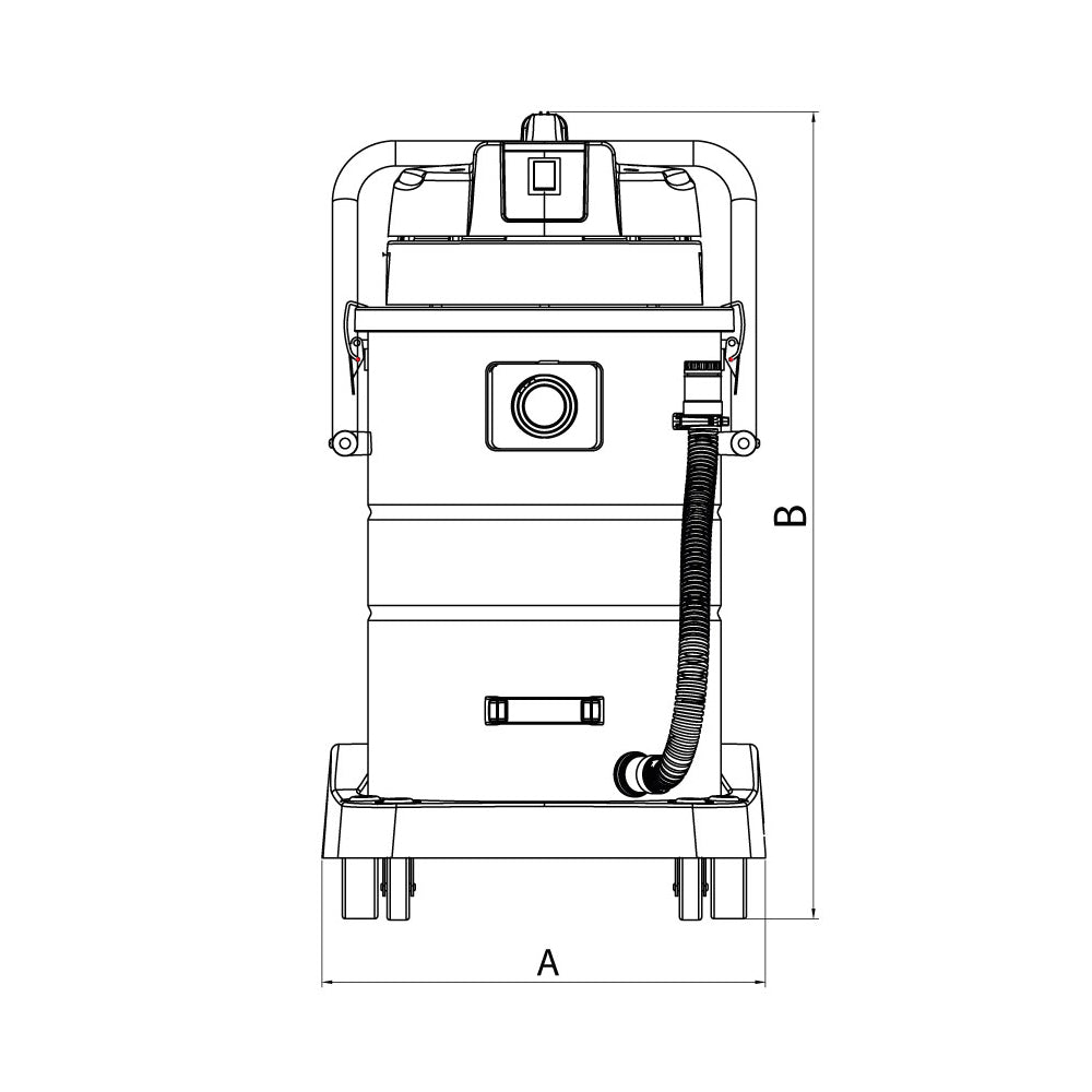 Aspiradora De Solidos Y Liquidos 127 V1 400 W