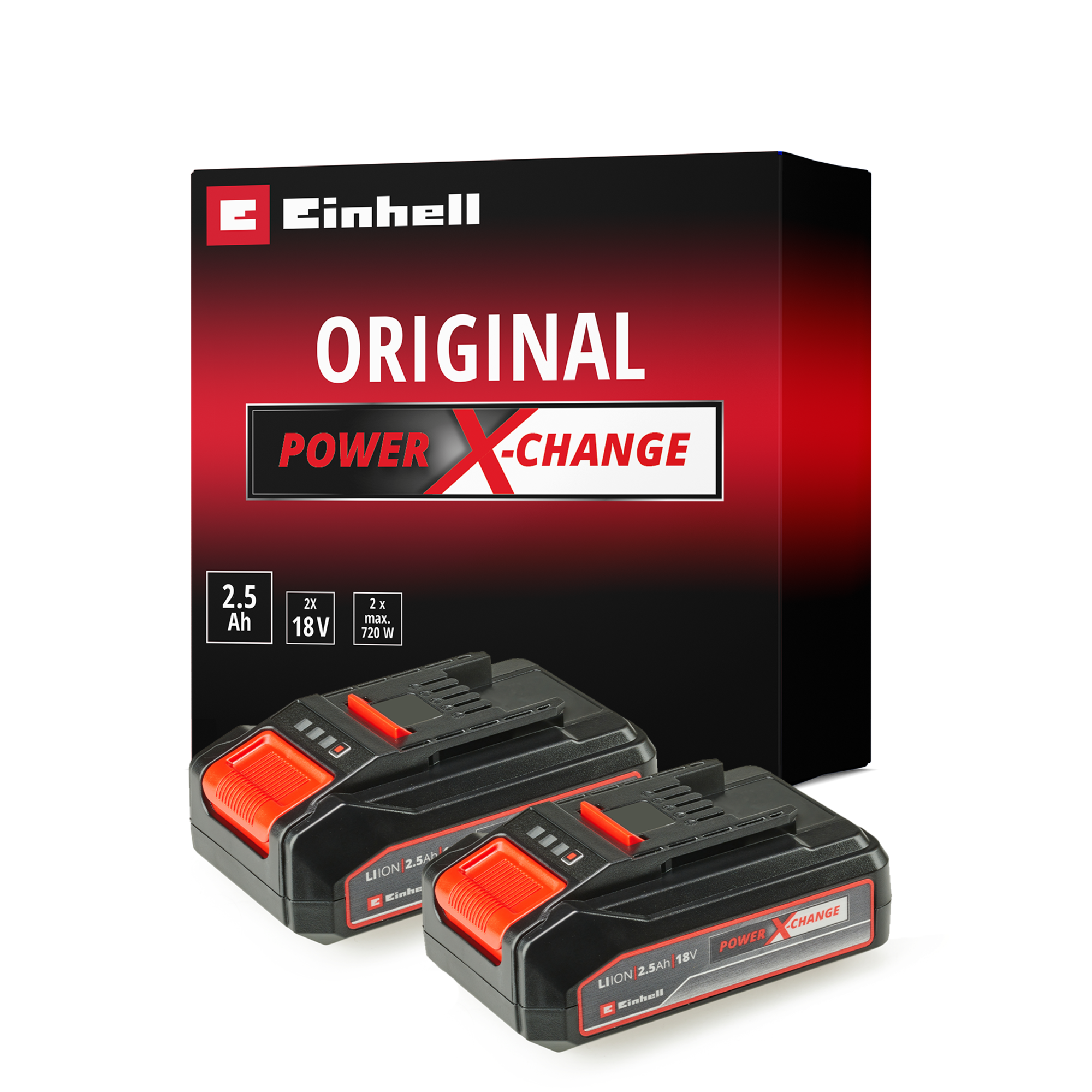Baterías Twinpack 2,5ah