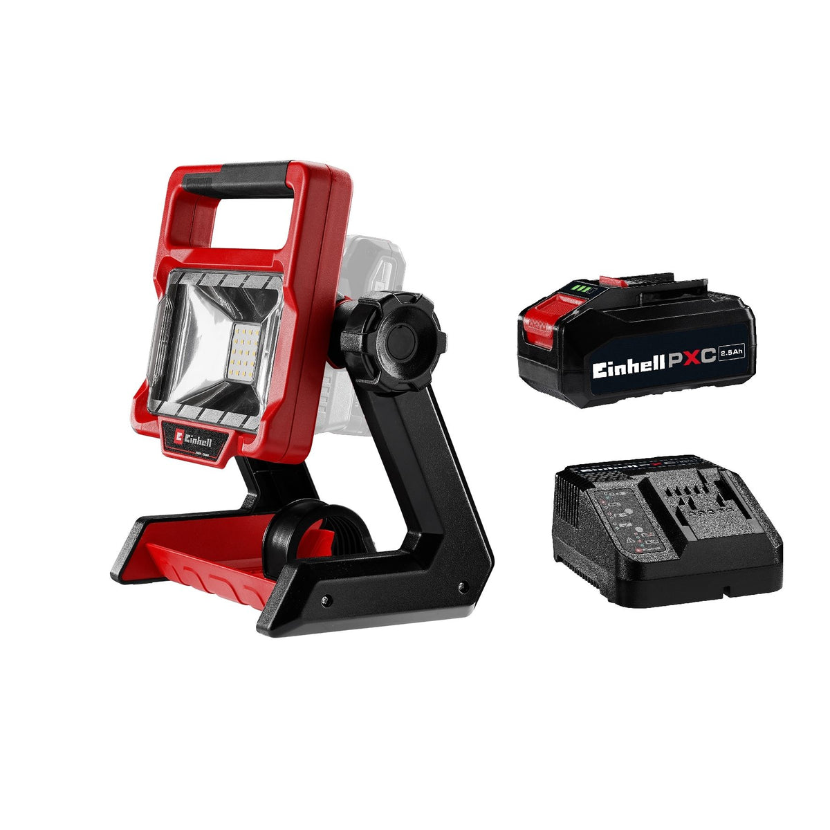 Reflector Led 18v Einhell Te-cl 18/2000 Li + Kit 2.5 Ah