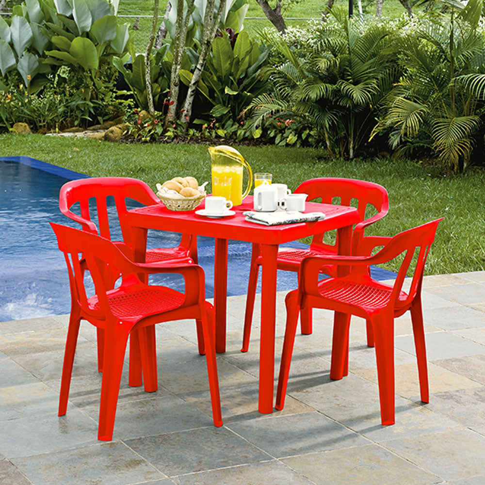 Mesa Caribe, Rojo