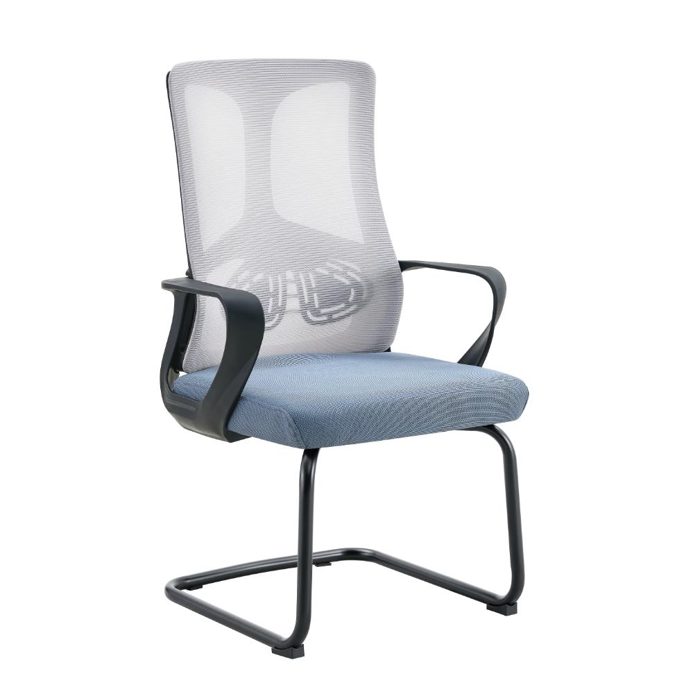 Silla de Escritorio Noblew, Gris, ergonómica con reposabrazos