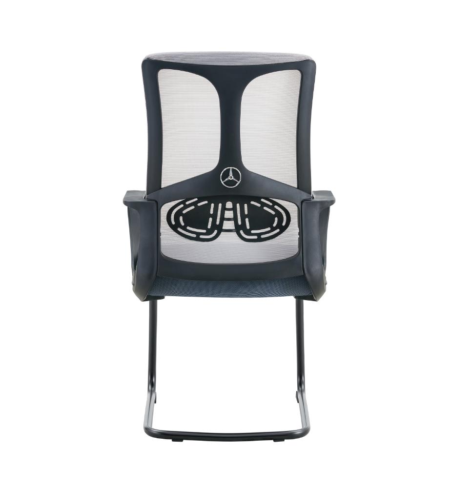 Silla de Escritorio Noblew, Gris, ergonómica con reposabrazos