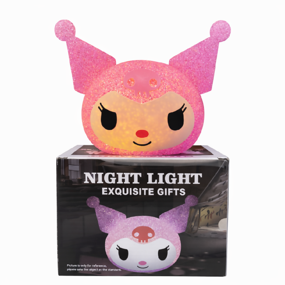 Lámpara de Noche Kuromi YL200 Iluminación Suave con Estilo Único