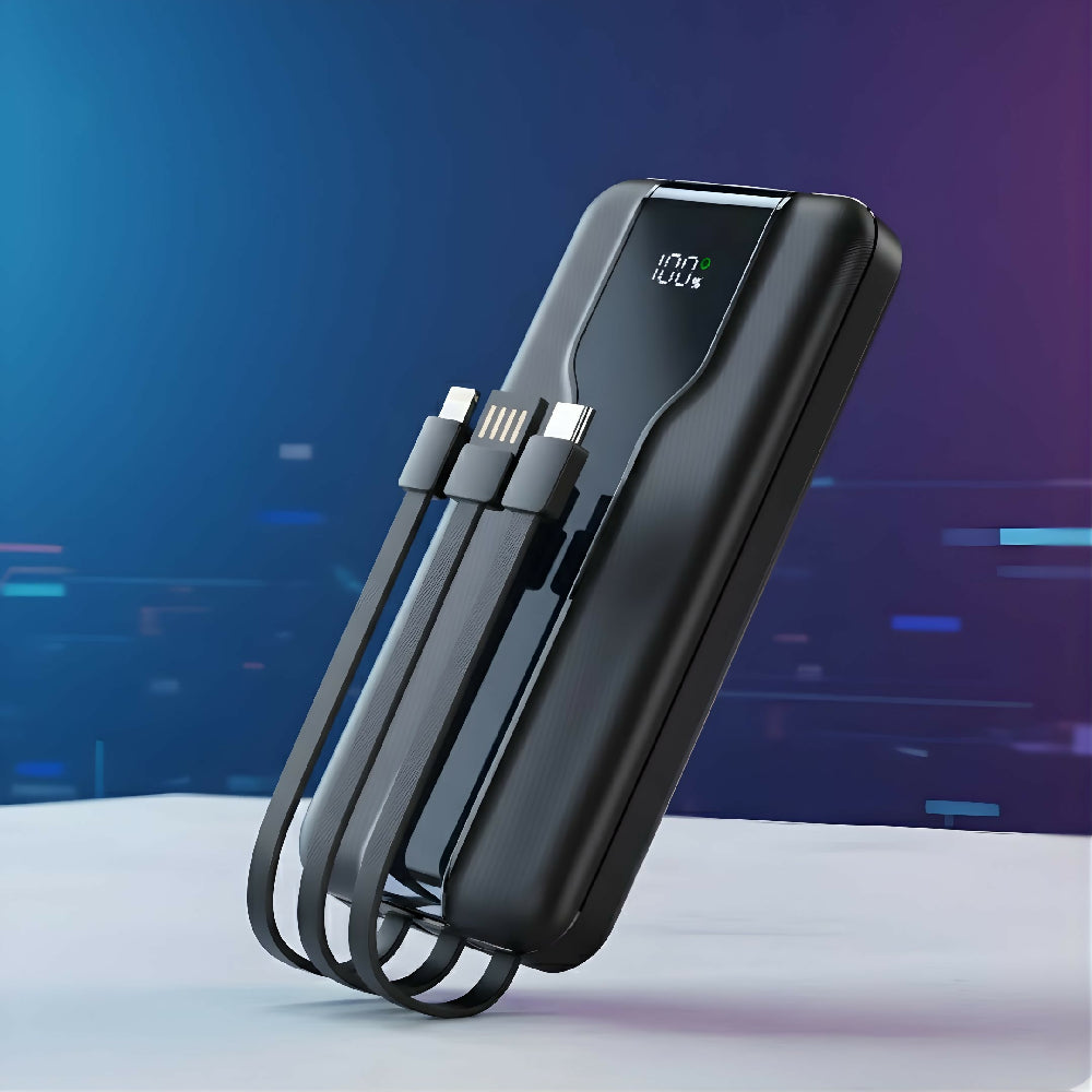 Power Bank Rocket P17 Movisun 10000MaH Con Carga Rápida Y Salida Triple
