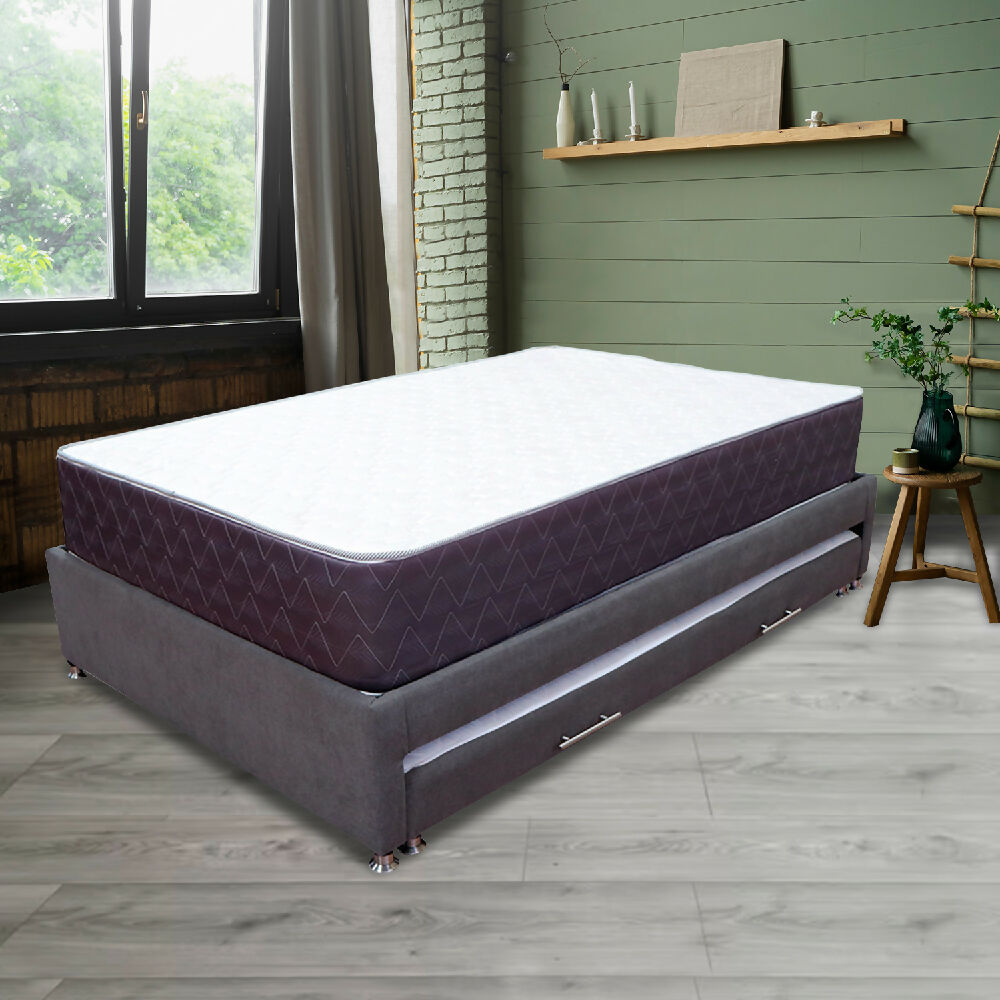 Combo Cama Tarima Nido Muller 140x190 Doble