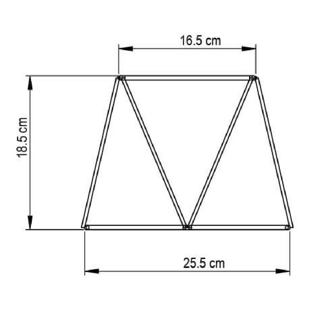 Matera Geométrica Pequeña Plastificado Negro F669503