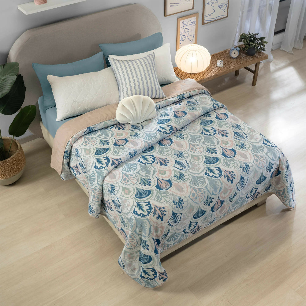 Edredón Novo Santorini, para Cama Sencilla, 2 Vistas