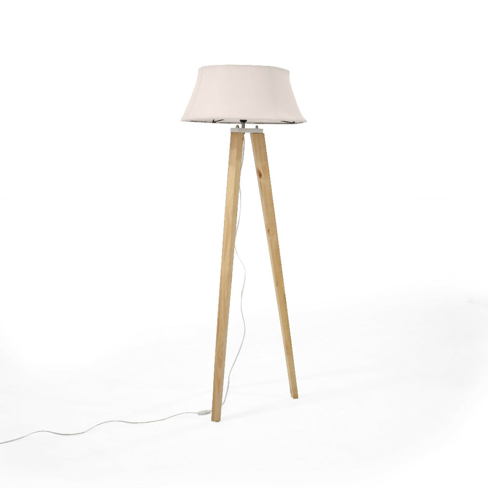 Lampara de Piso Reims 55x55x155 cm Natural Champagne
