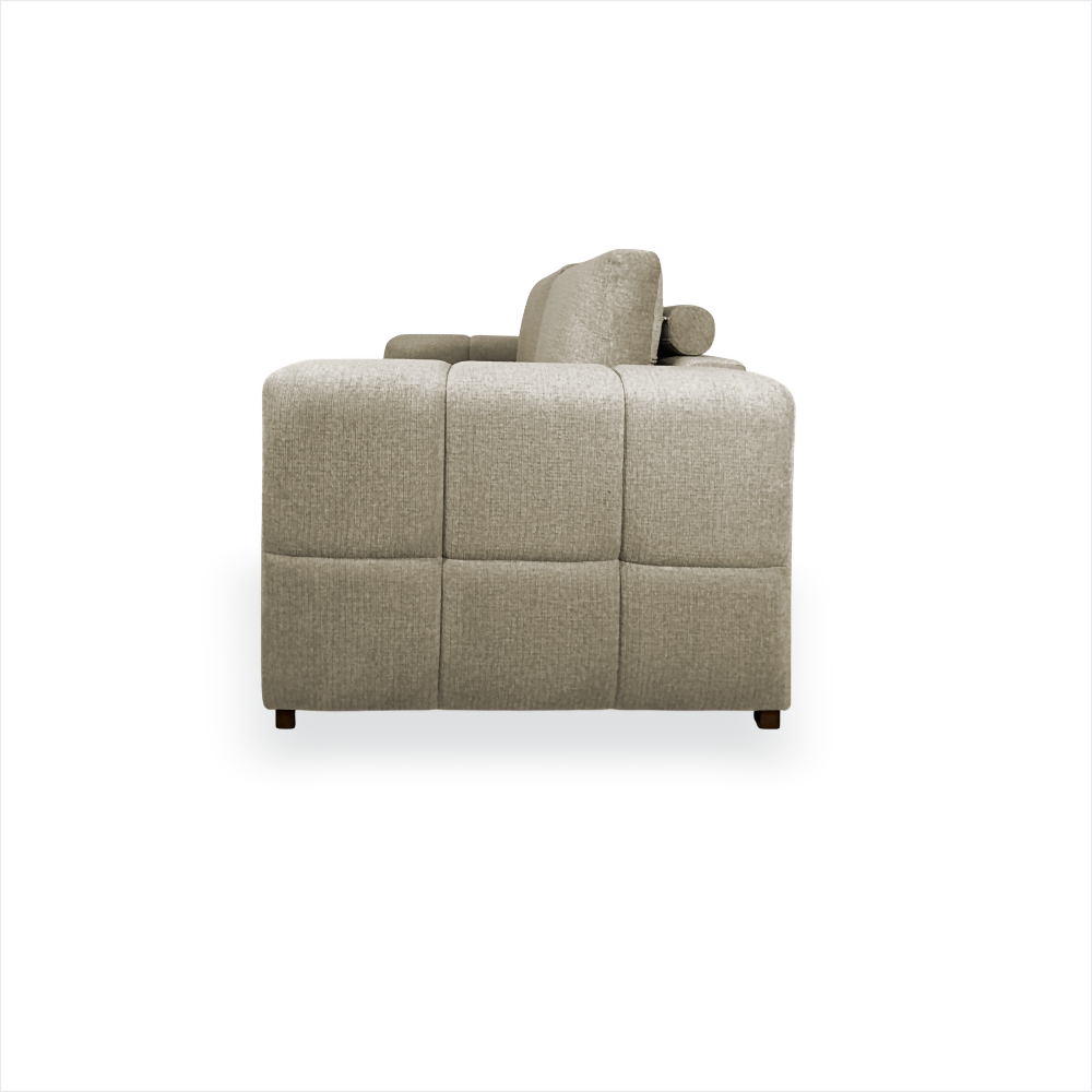 Sofá Bolgo 2 puestos Beige
