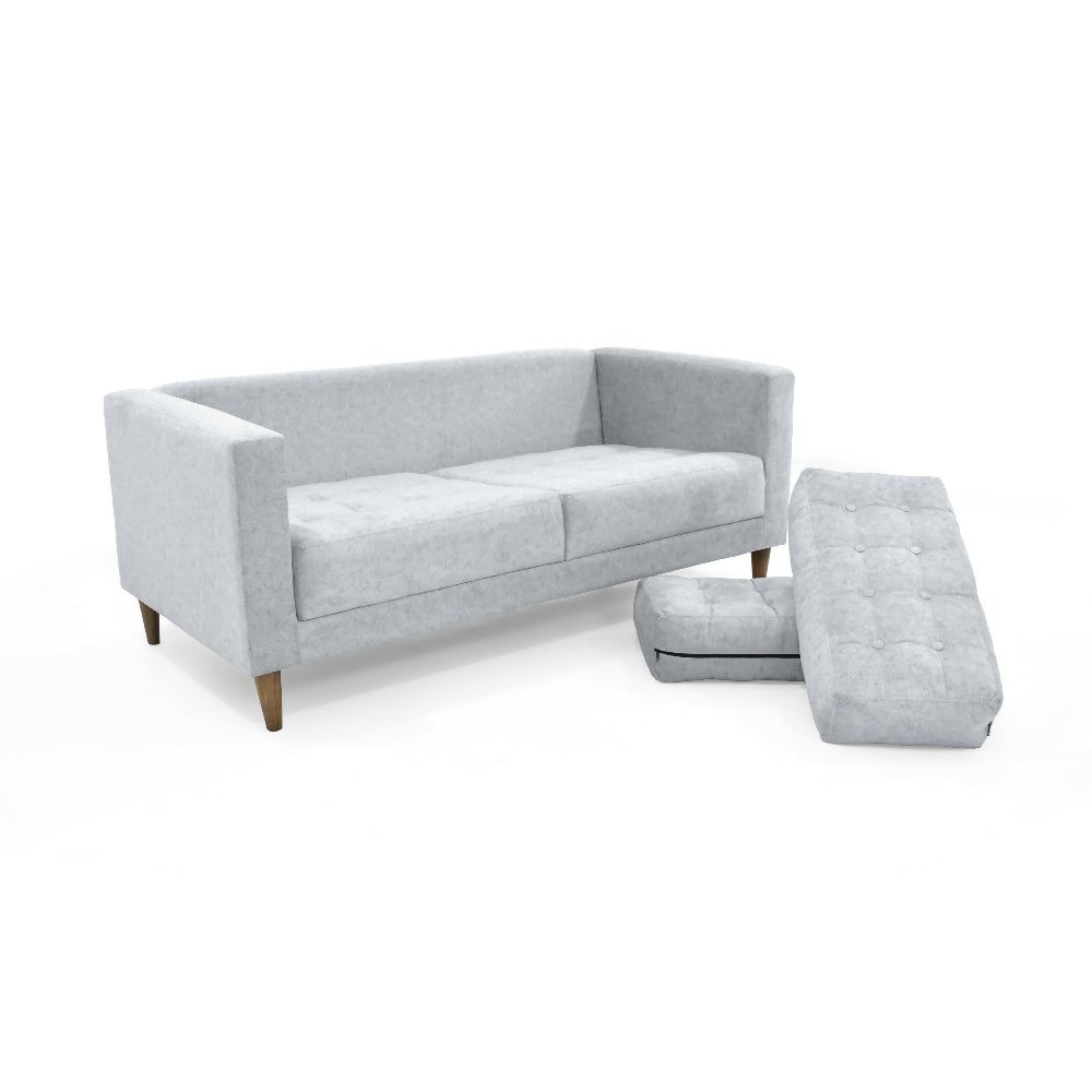 Sofa Donatello 183x85x81 Tela Plata