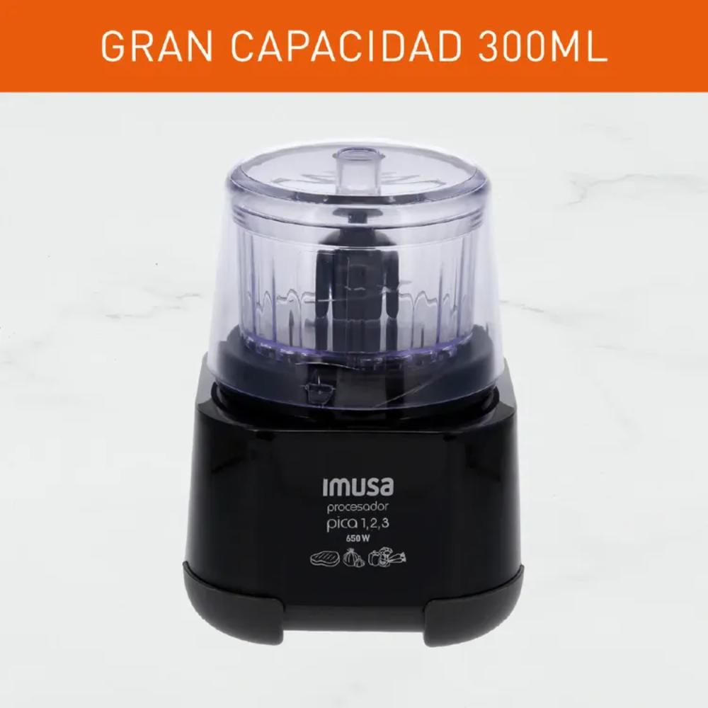 Pica Todo Imusa 123 Plus, Negro