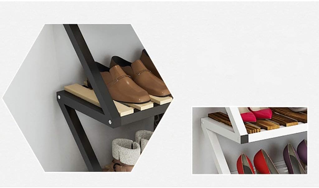 Zapatero de madera maciza para el hogar, banco de almacenamiento de zapatos,