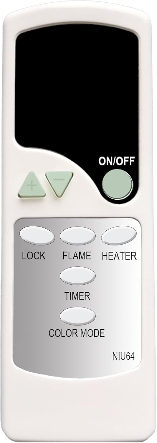 Mando a Distancia de Repuesto para Calentador de Chimenea Eléctrico Homedex...