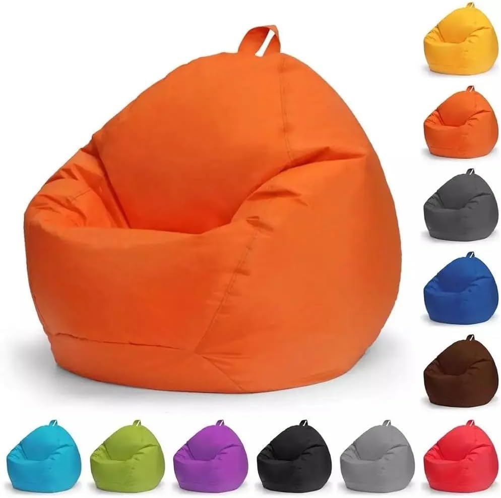 Lazy BeanBag Funda para sofá sin relleno, 420D, Oxford, impermeable, puf, puff