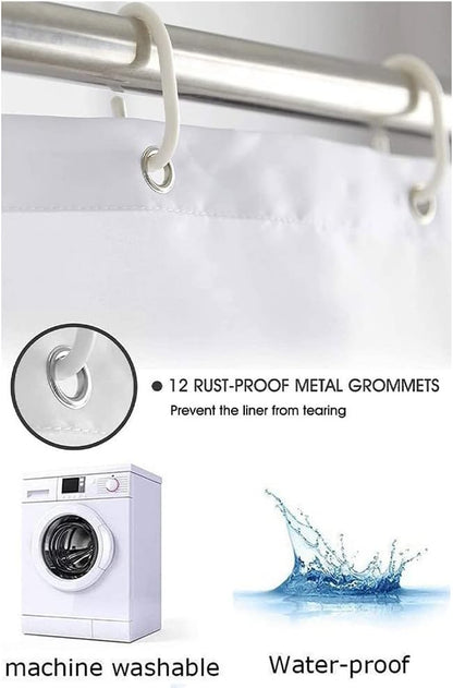Cortina de ducha de baño rosa con diseño de cerezo de cerezo, selva,