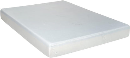 Divine Colchón de espuma viscoelástica de 8 pulgadas, cama individual XL en una